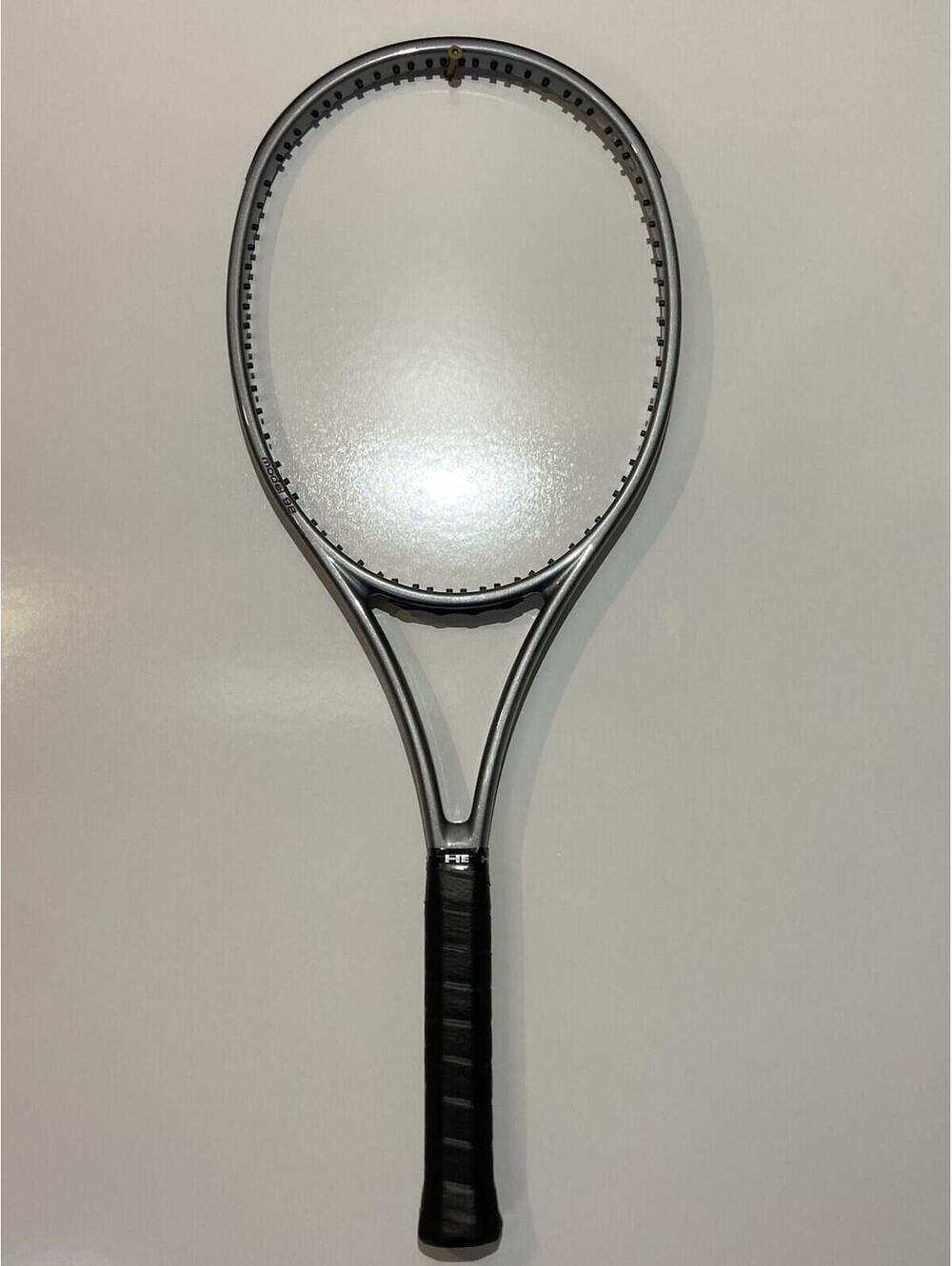 NORDICDOTS Gray Pro Model 98 Tennis Racquet 18X19 310 GR